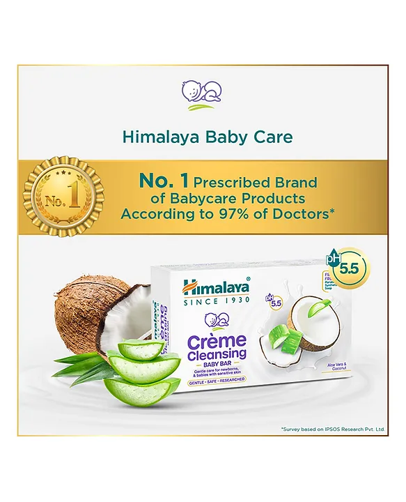 Himalaya Babycare Himalaya Creme Cleansing Baby Bar - 125 g