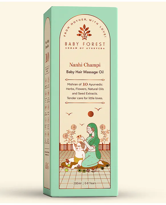 BABY FOREST Nanhi Champi Baby Hair Oil - 200 ml
