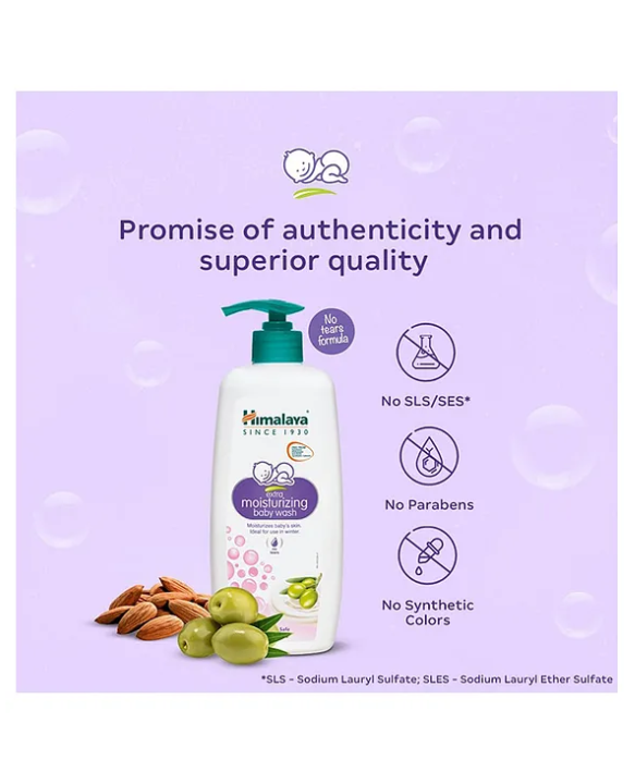 Himalaya Babycare Himalaya Extra Moisturizing Baby Wash - 400 ml