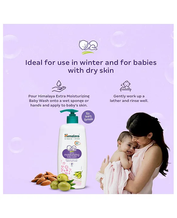 Himalaya Babycare Himalaya Extra Moisturizing Baby Wash - 400 ml