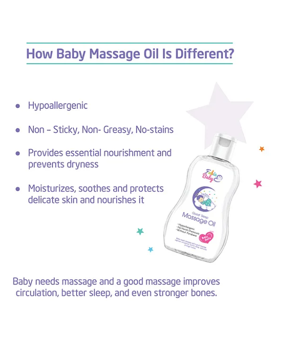 Fabie Baby Good Sleep Massage Oil (200ml)
