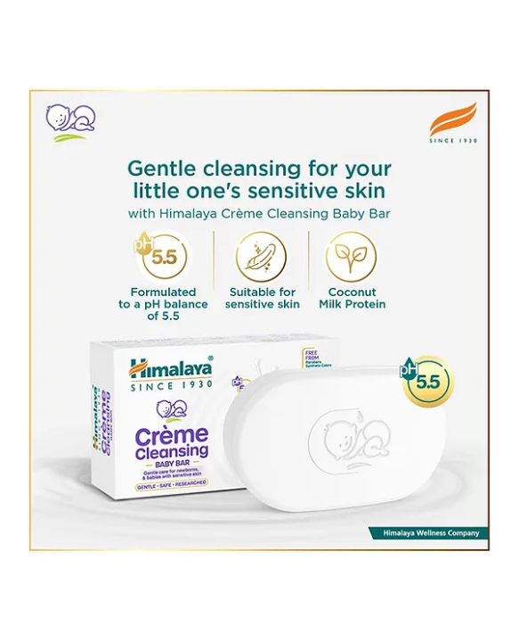 Himalaya Babycare Himalaya Creme Cleansing Baby Bar - 125 g