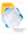 Babyhug Advanced Pant Style Diapers Medium (M) Size Monthly Box Pack - 152 Pieces