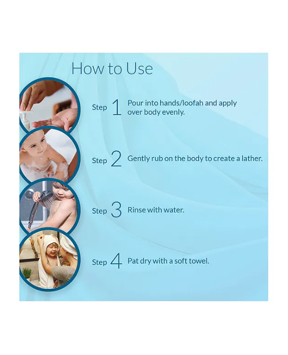 BabyOrgano Mild & Gentle Baby Body Wash for Moisturize Skin with Aloevera & Hibiscus Pack 2 - 200 ml Each