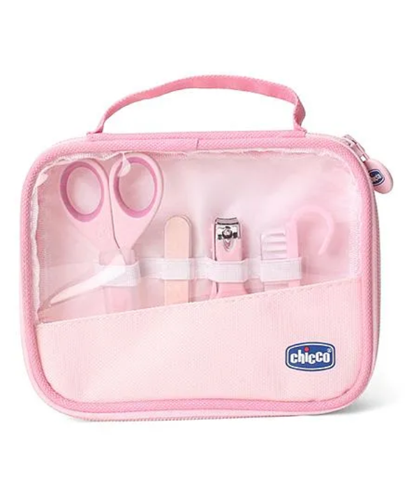 Chicco Happy Hands My First Nail Care Set Pink - 9 Pieces