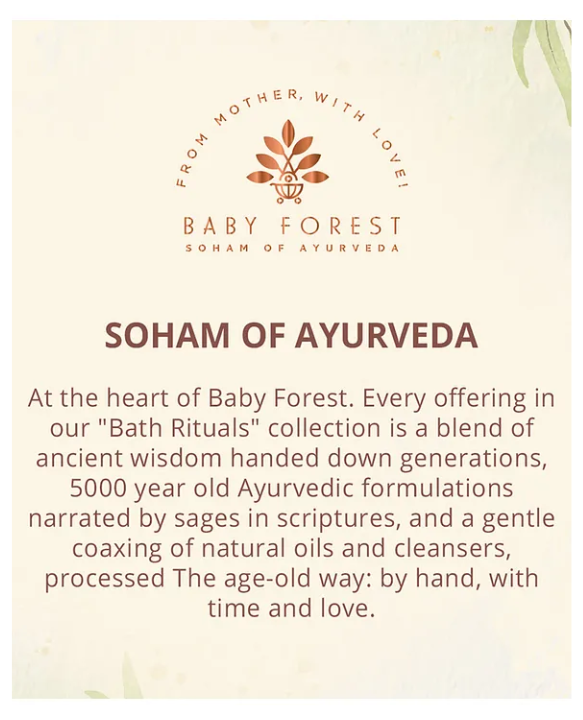 BABY FOREST Moh Malai Baby Body Lotion With 10 Ayurvedic Herbs - 200 ml