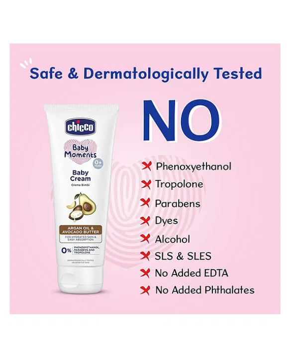 Chicco Baby Moments Baby Cream - 200 g
