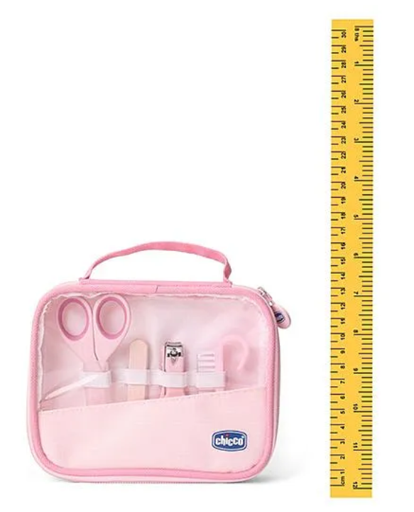 Chicco Happy Hands My First Nail Care Set Pink - 9 Pieces
