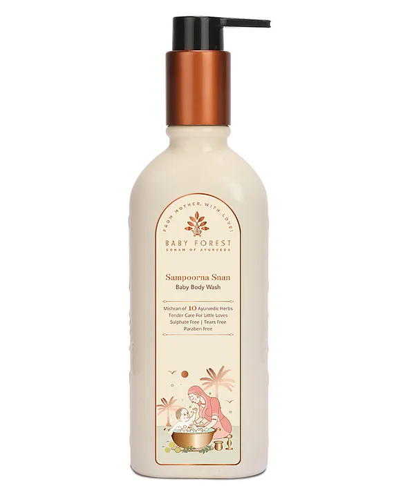 BABY FOREST Sampoorna Sanan baby body wash  - 200 ml