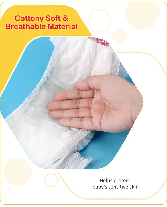 Babyhug Advanced Pant Style Diapers Medium (M) Size Monthly Box Pack - 152 Pieces