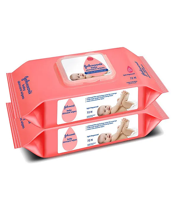 Johnson's baby Johnson's Baby Skincare Wipes Pack of 2 - 144 Pieces