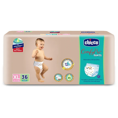Chicco Diaper Chicco Comfypro Diaper Pants Extra Large - 36 Pieces