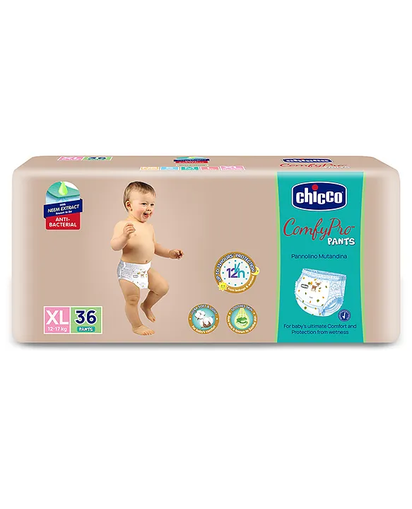 Chicco Diaper Chicco Comfypro Diaper Pants Extra Large - 36 Pieces