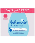 Johnson's baby Soap 100 gm Buy 3 Get 1 Free