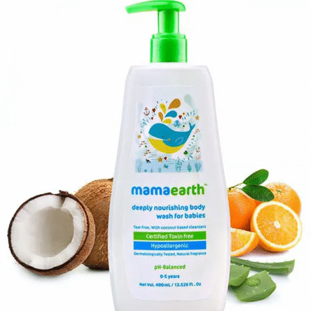 Mama earth Baby mama earth Deeply Nourishing Body Wash For Babies - 400 ml