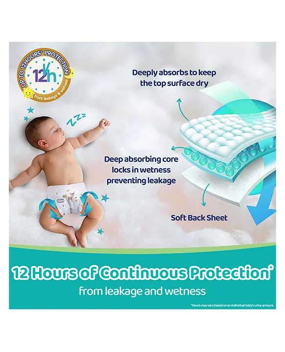 Chicco Diaper Chicco Compare Diaper Pants Small - 70 Pieces