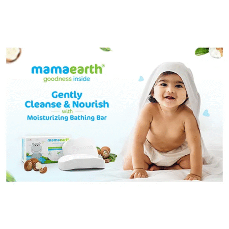 Moisturizing Baby Bathing Soap Bar