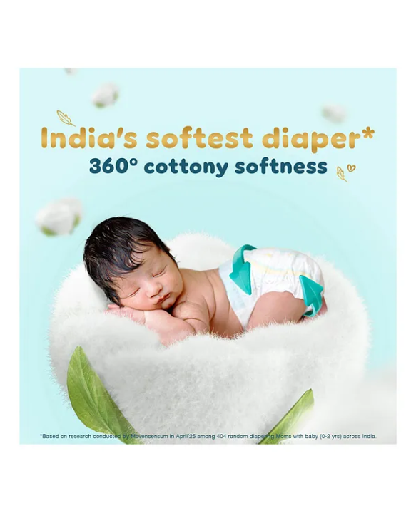 Pampers Premium Care Pants Baby Biapers Double Extra Large Size - 90 Pieces