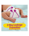 Pampers Active Baby Taped Style Diaper Pants (New Born XS) - 96 Pieces