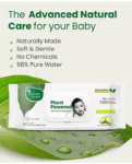Mother Sparsh Baby Plant Powered Natural Baby Wipes With Cucumber Extract - 60 Pieces