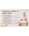 Adore Basics India's First Ever Baby Wet wipes with Oat Extracts- 98% Water-Goodness of Aloe vera & Vitamin- Pack of 80pc*7Packs
