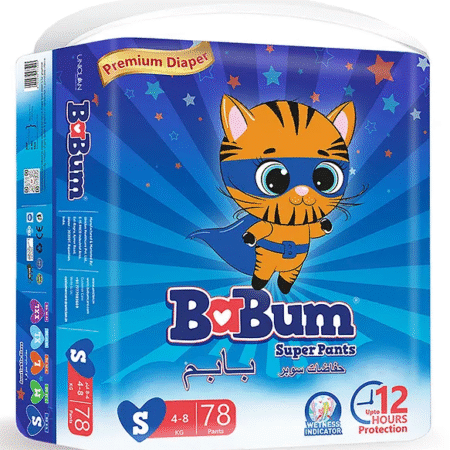 Babum Super Pants Diaper Small - 78 Pieces