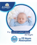 Wowper Fresh Baby Diaper Pants By DOMS | Wetness Indicator |Upto 12 Hrs Absorption | 4-8 Kg | S  (78 Pieces)