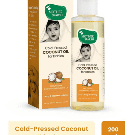Mother Sparsh Baby Cold Pressed Coconut Oil - 200 ml