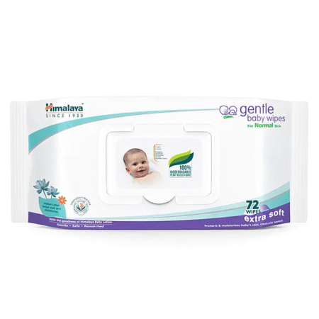 Himalaya Baby care Himalaya Herbal Gentle Baby Wipes - 72 Pieces