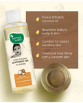 Mother Sparsh Baby Cold Pressed Coconut Oil - 200 ml