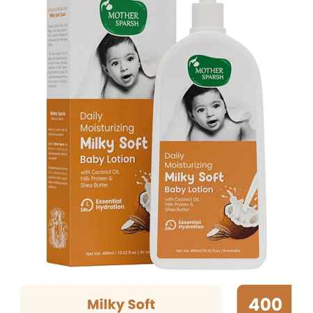 Mother Sparsh Baby Daily Moisturizing Milky Soft Baby Lotion 400ml