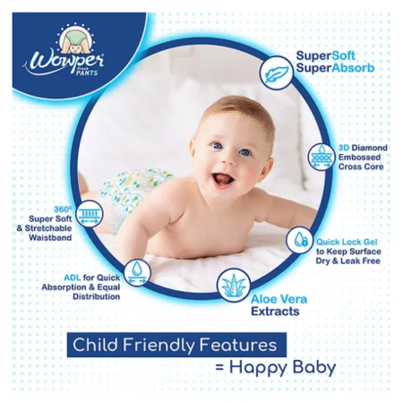 Baby Diaper Pants By DOMS
