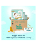 Pampers Premium Care Pants Baby Biapers Double Extra Large Size - 90 Pieces