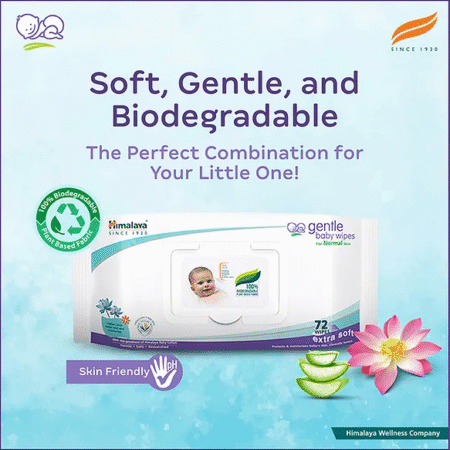 Himalaya Herbal Gentle Baby Wipes