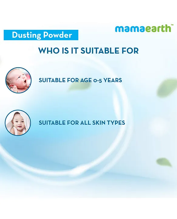 Mama earth Baby mama earth Baby Powder with Organic Oatmeal & Arrowroot Powder for Babies - 300 g