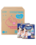 MamyPoko Pants Extra Absorb Baby Diapers, Large (L size) | 9-14 kg | 128 Count |Deep Sleep Diapers| Soft gentle fit |Deep Absorbent Crisscross | skin friendly with coconut oil |