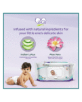 Himalaya Baby care Himalaya Herbal Gentle Baby Wipes - 72 Pieces