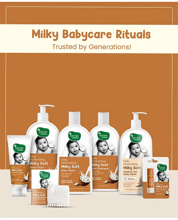 Mother Sparsh Baby Daily Moisturizing Milky Soft Baby Lotion 400ml
