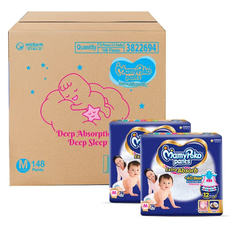 MamyPoko Pants Extra Absorb Baby Diapers,