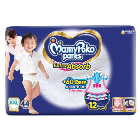 extra Absorb Baby Diapers, Extra Extra Large