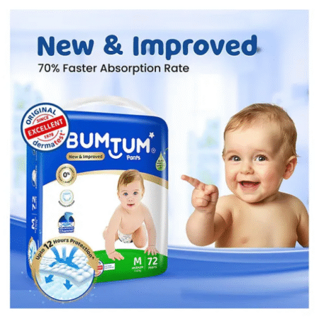 Diaper Pants with Double Layer Leakage Protection