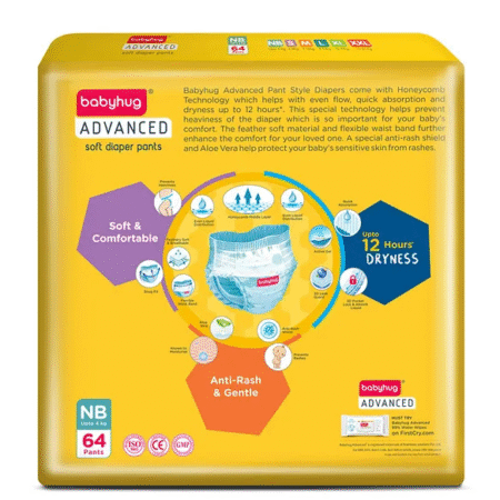 Babyhug Advanced Pant Style Diapers