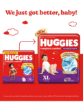 Huggies Complete Comfort Wonder Pants, India's Fastest Absorbing Diaper | XL Size, 168 Diapers