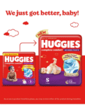 Huggies Complete Comfort Wonder Pants, India's Fastest Absorbing Diaper | S Size, 172 Diapers