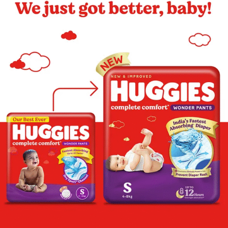 Wonder Pants, India's Fastest Absorbing Diaper | S Size,