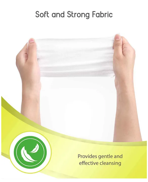 Babyhug Premium 98% Water Baby Wet Wipes with Moisturizing Aloe Vera With Lid - 80 Pieces