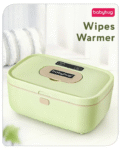 Baby hug Baby Wipes Warmer with LED Display - Green