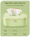Baby hug Baby Wipes Warmer with LED Display - Green