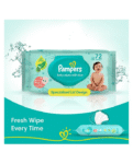 Pampers Baby Gentle Wet Wipes with Aloe 97% Pure Water - 144 Pieces