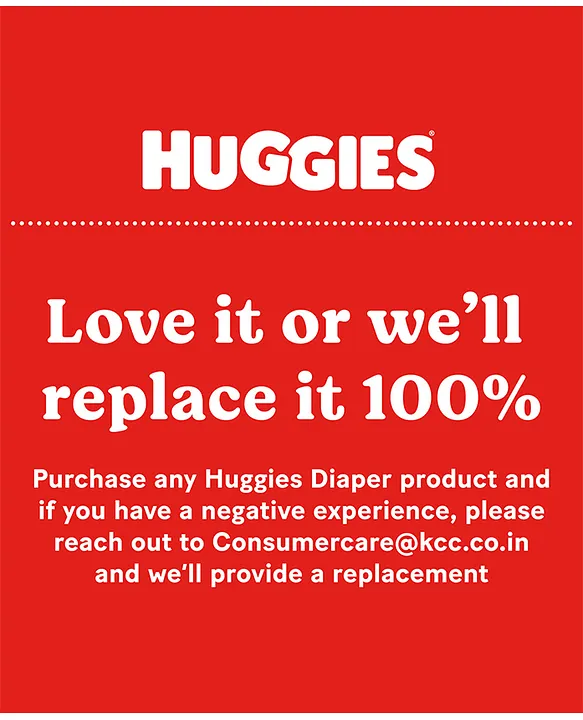 Huggies Complete Comfort Wonder Pants, India's Fastest Absorbing Diaper | L Size, 192 Diapers